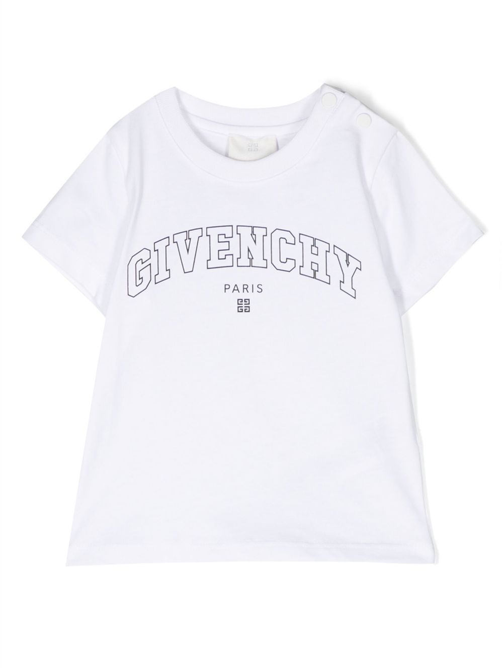 Givenchy Kids T-Shirt mit Logo-Print - Weiß von Givenchy Kids