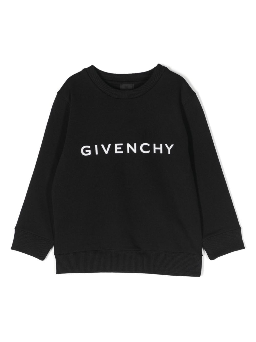 Givenchy Kids Sweatshirt mit Logo-Print - Schwarz von Givenchy Kids