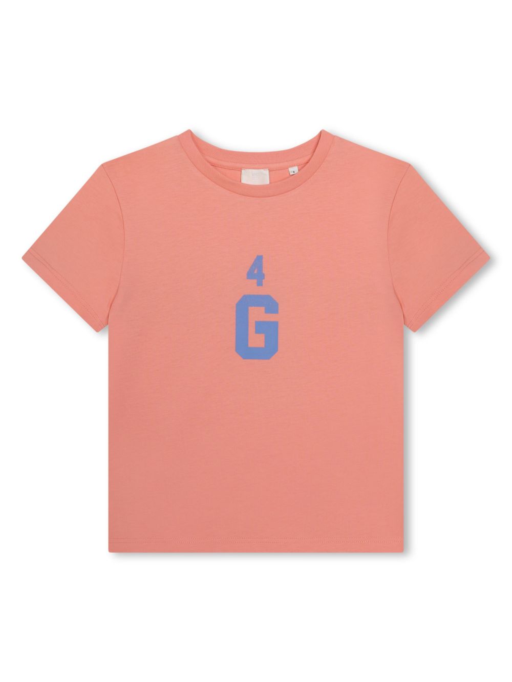 Givenchy Kids T-Shirt aus Bio-Baumwolle mit Logo-Print - Orange von Givenchy Kids