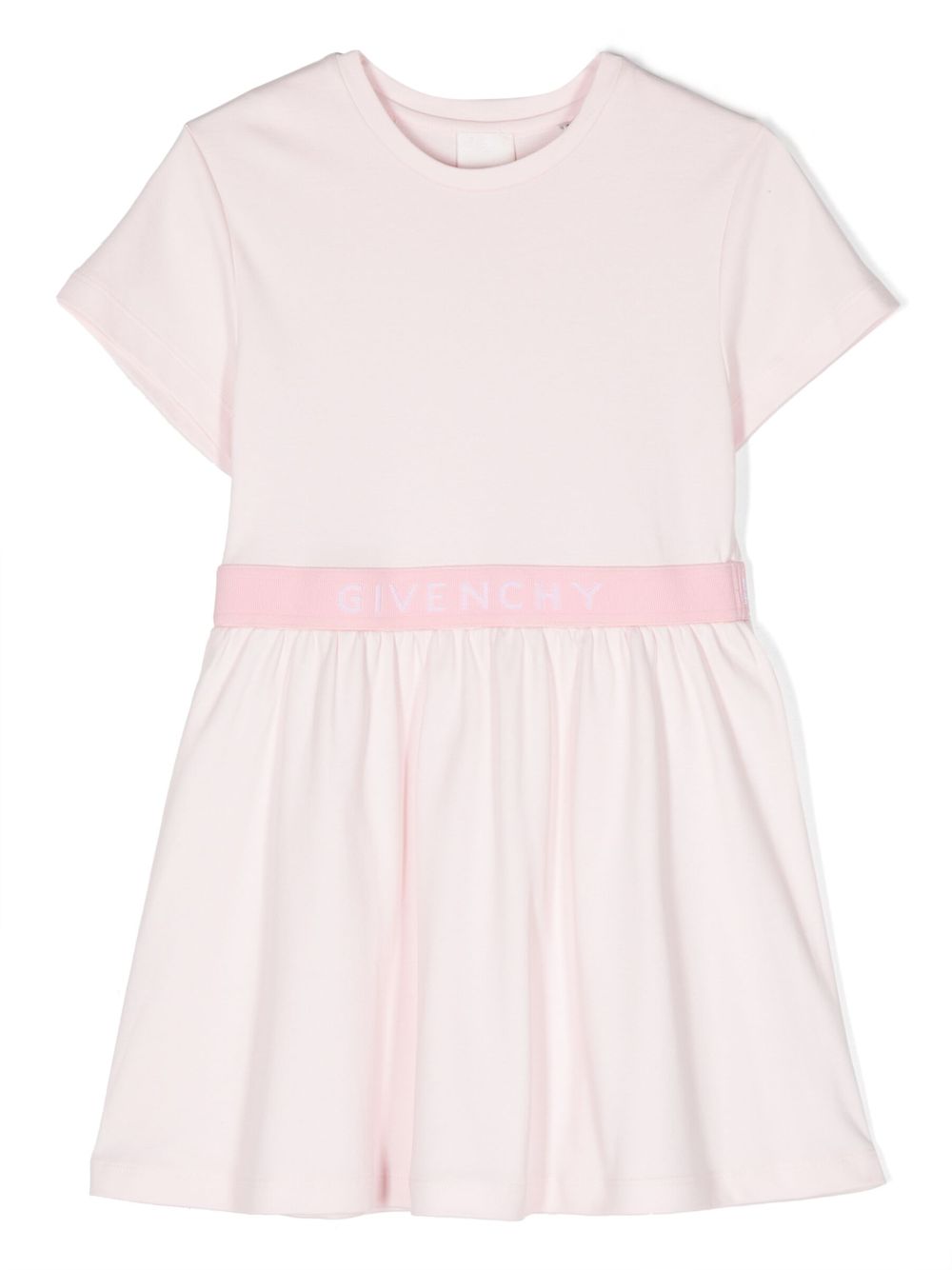 Givenchy Kids Kleid mit Logo-Print - Rosa von Givenchy Kids