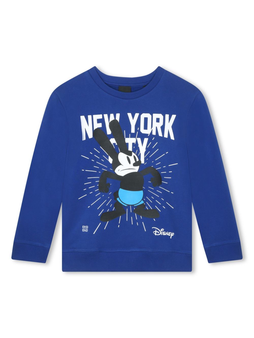 Givenchy Kids x Disney Sweatshirt mit Oswald-Print - Blau von Givenchy Kids