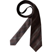 GIVENCHY Herren Krawatte braun Seide gemustert von Givenchy