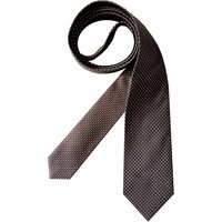GIVENCHY Herren Krawatte braun Seide gemustert von Givenchy