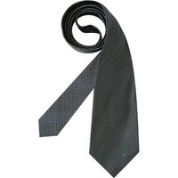 GIVENCHY Herren Krawatte blau Seide Gemustert von Givenchy