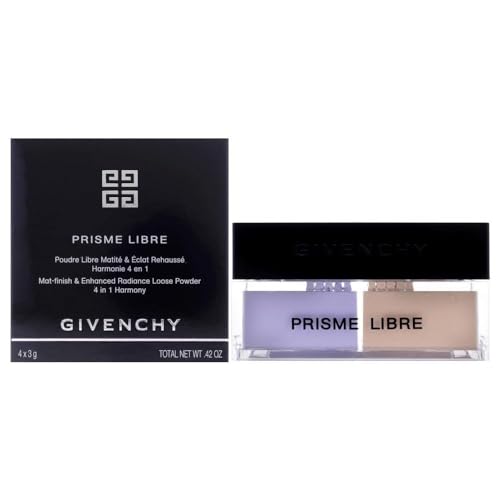 GIVENCHY Prisme Libre Mat Finish & Enhanced Radiance Loose Powder 4 In 1 Harmony Nr.4 Mousseline Acidulee, 4x3 g von Givenchy