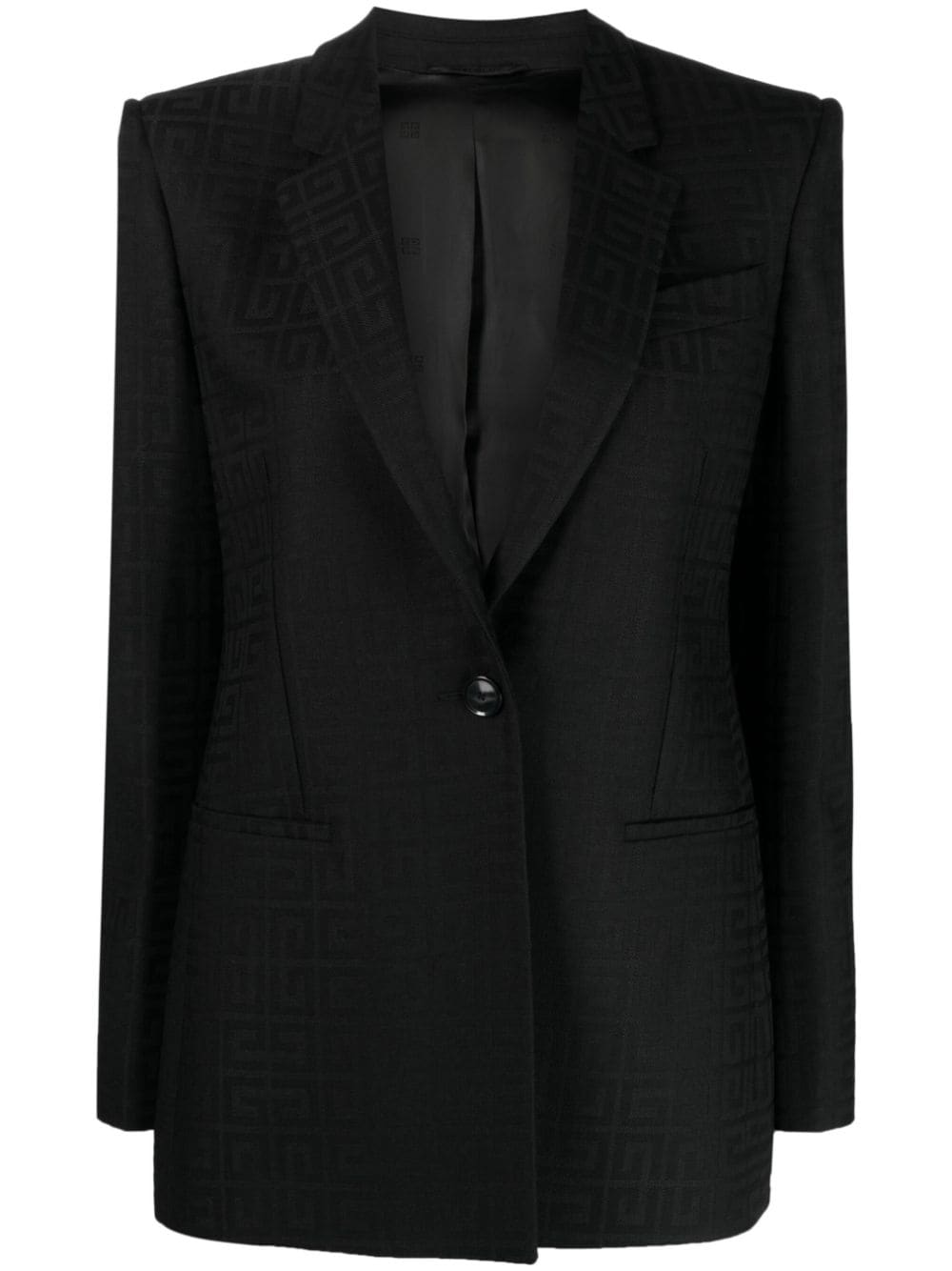 Givenchy 4G Jacquard-Blazer - Schwarz von Givenchy