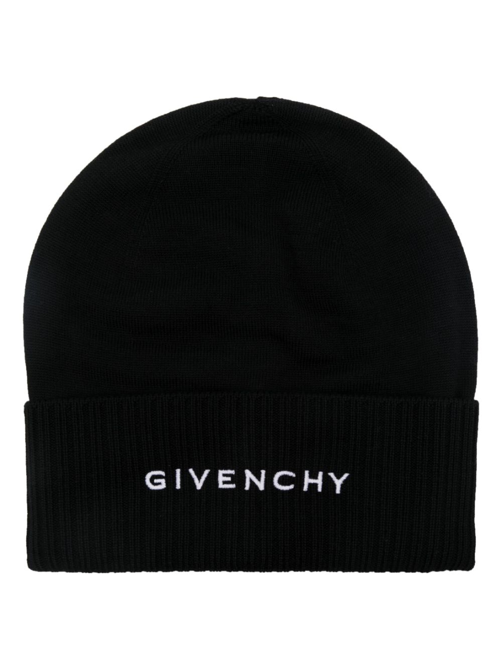 Givenchy Beanie mit Logo - Schwarz von Givenchy