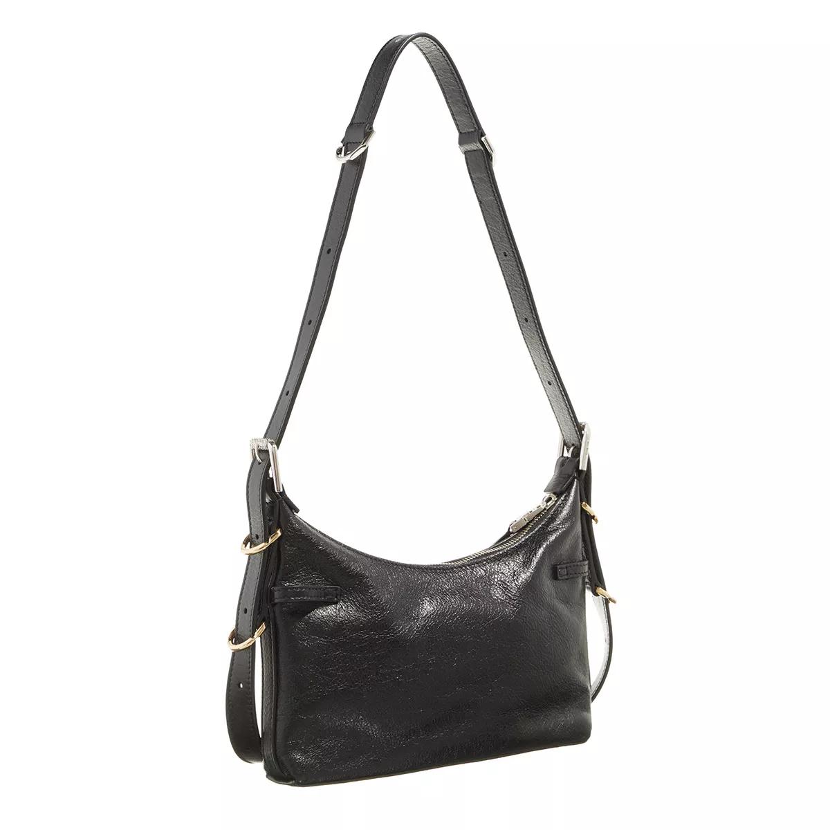 Givenchy Crossbody Bags - Voyou Mini Grainy Leather Shoulder Bag - Gr. unisize - in Schwarz - für Damen von Givenchy