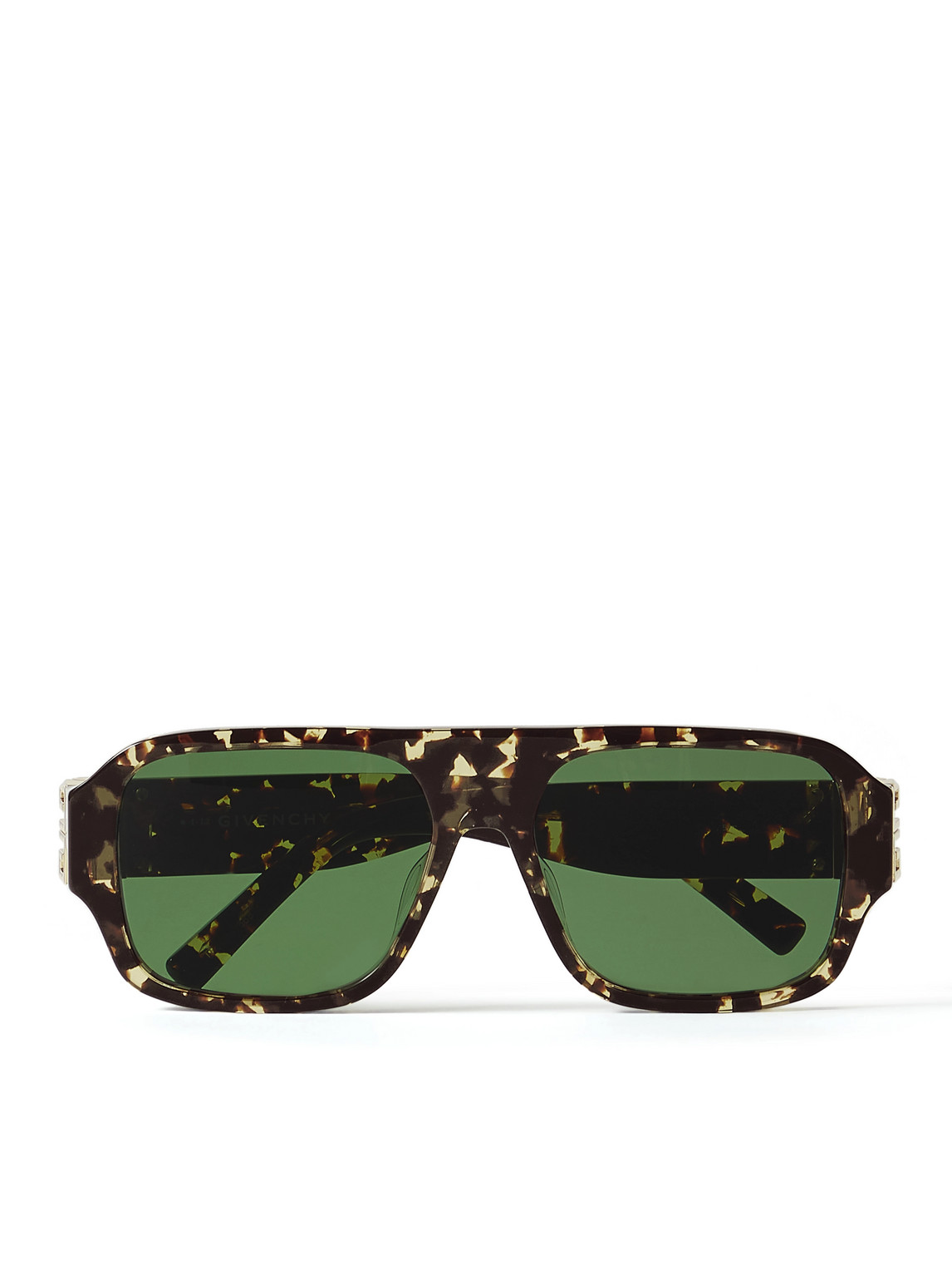 Givenchy - D-Frame Gold-Tone and Tortoiseshell Acetate Sunglasses - Men - Tortoiseshell von Givenchy