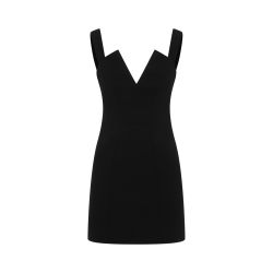 Givenchy Elegantes Schwarzes Kleid Aus Acetatmischung von Givenchy