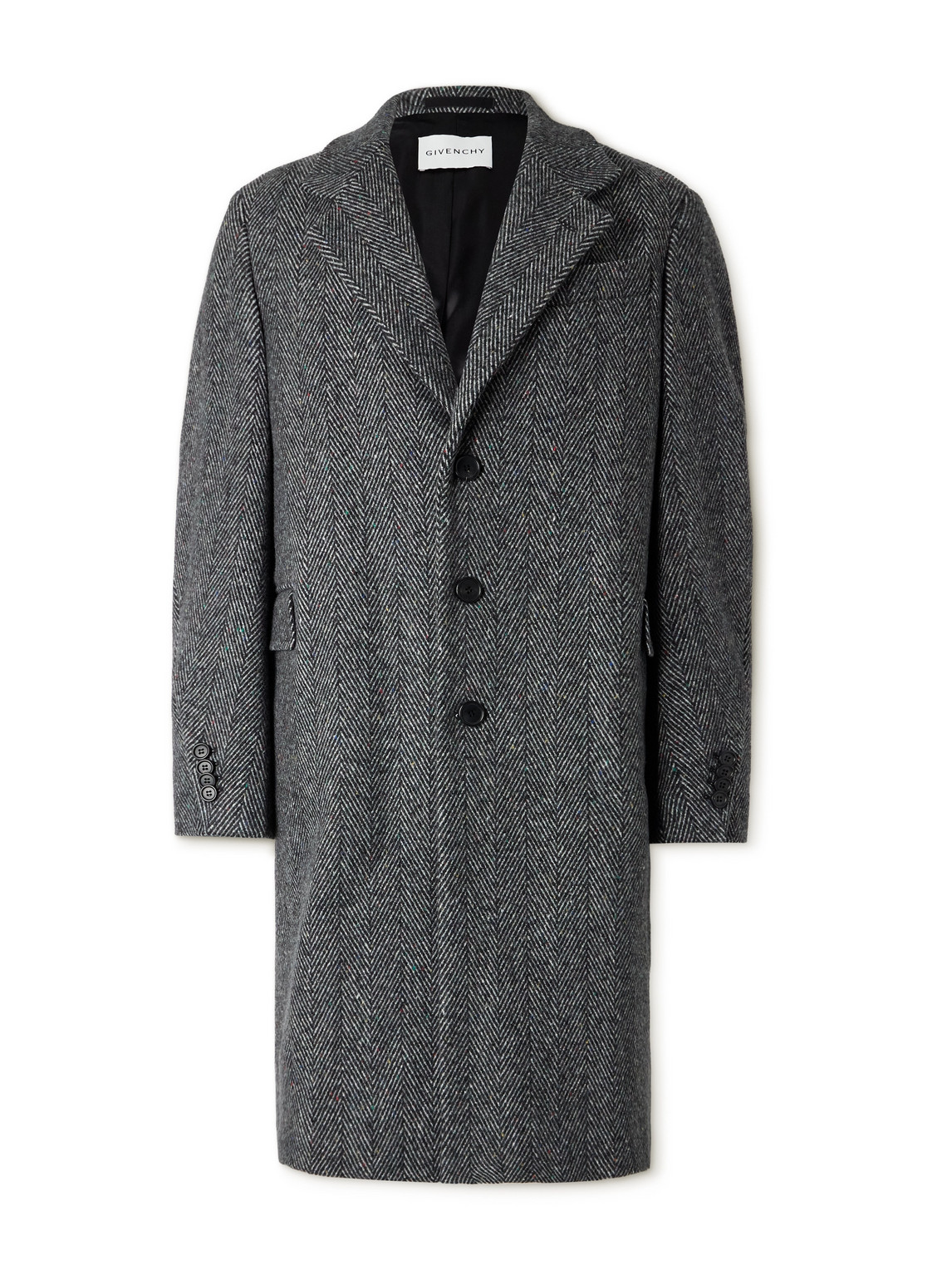 Givenchy - Herringbone Wool-Blend Coat - Men - Gray - IT 48 von Givenchy