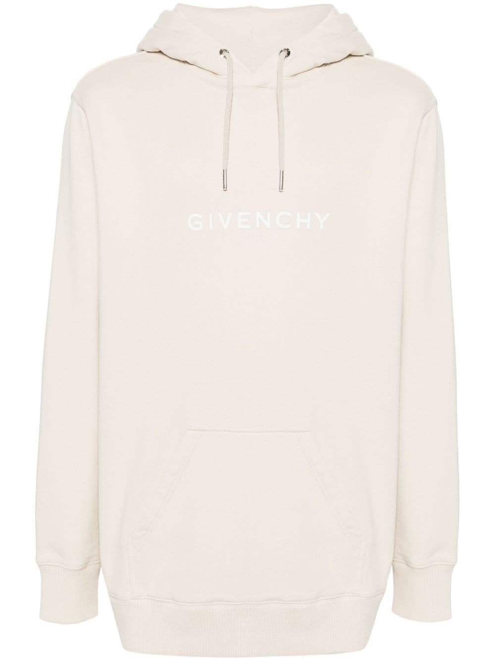 Givenchy Hoodie mit Logo-Print - Nude von Givenchy