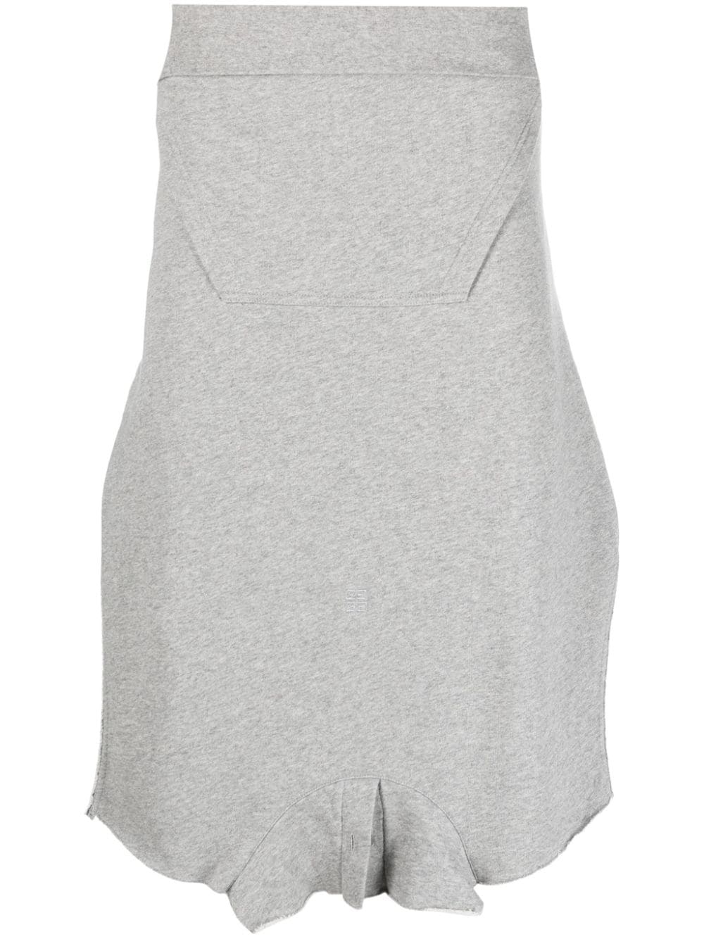 Givenchy Melierte Shorts im Sweatshirt-Look - Grau von Givenchy