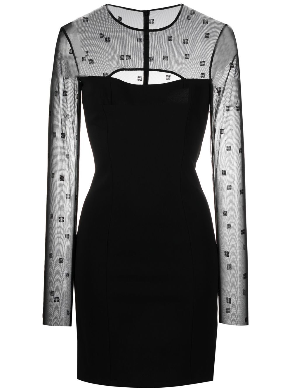 Givenchy Minikleid mit Cut-Outs - Schwarz von Givenchy