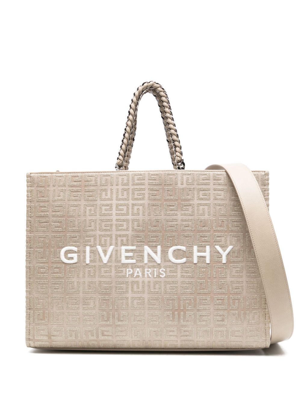 Givenchy Mittelgroße G-Tote Canvas-Tasche - Gold von Givenchy