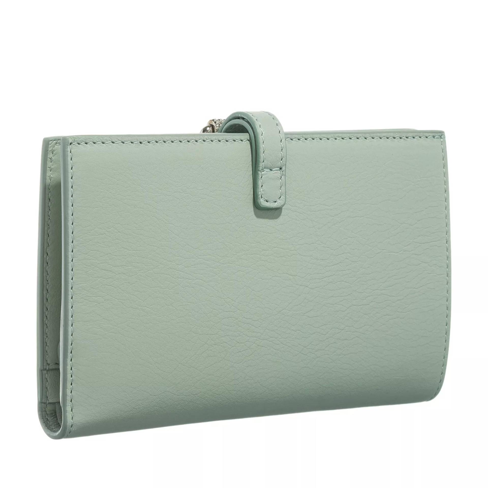 Givenchy Portemonnaie - Voyou Wallet In Leather - Gr. unisize - in Grün - für Damen von Givenchy