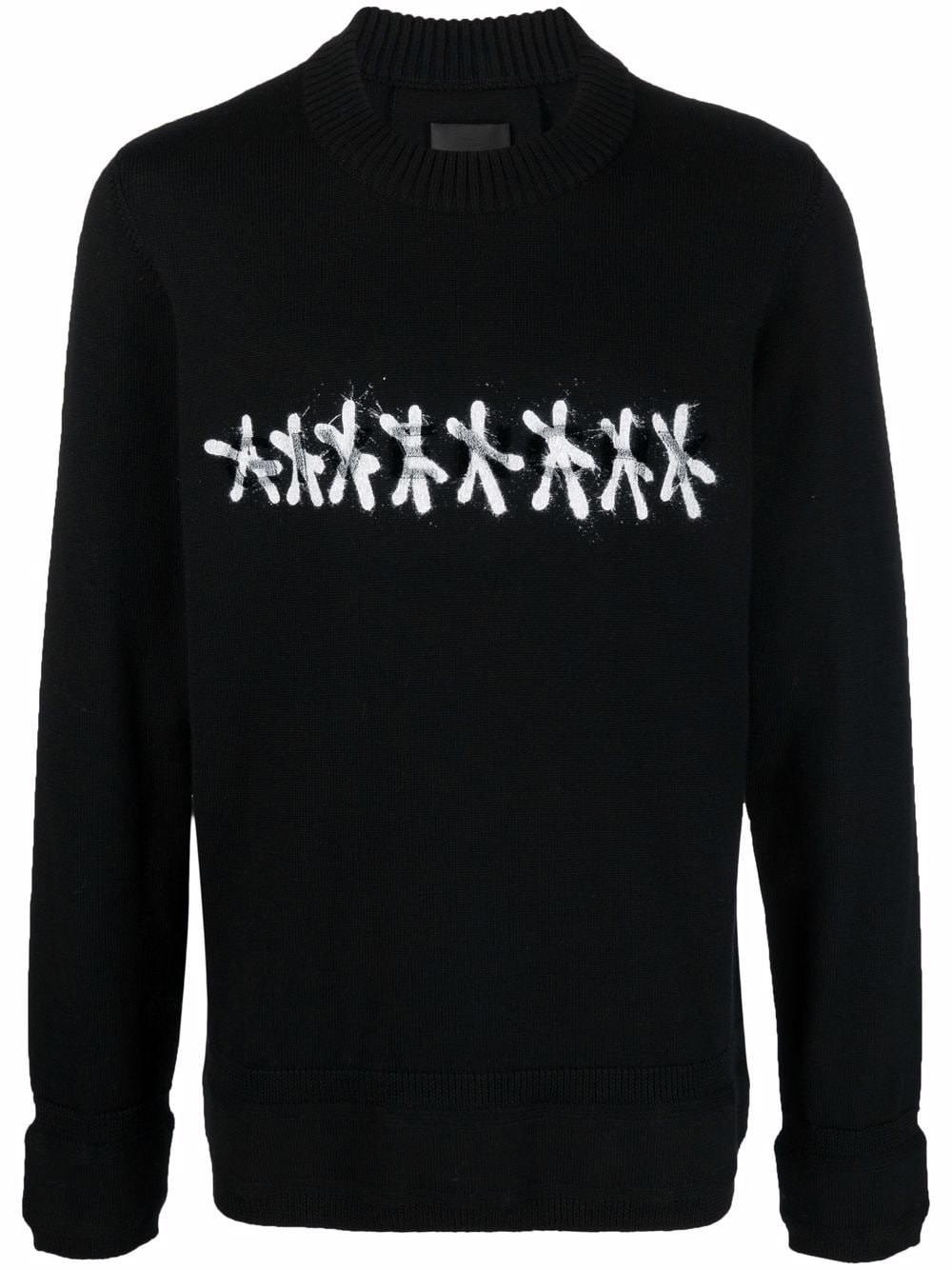 Givenchy Pullover mit grafischem Print - Schwarz von Givenchy