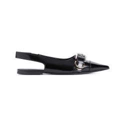 Givenchy Schwarze Leder-ballerinas von Givenchy