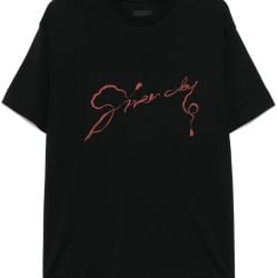 Givenchy Schwarzes Baumwoll-t-shirt Für Herren von Givenchy