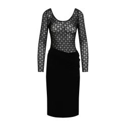 Givenchy Schwarzes Viskose Damenkleid von Givenchy