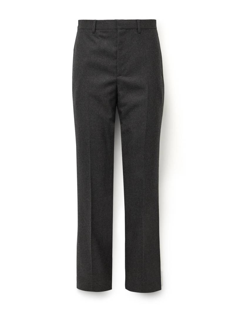 Givenchy - Slim-Fit Straight-Leg Wool-Twill Trousers - Men - Gray - IT 48 von Givenchy