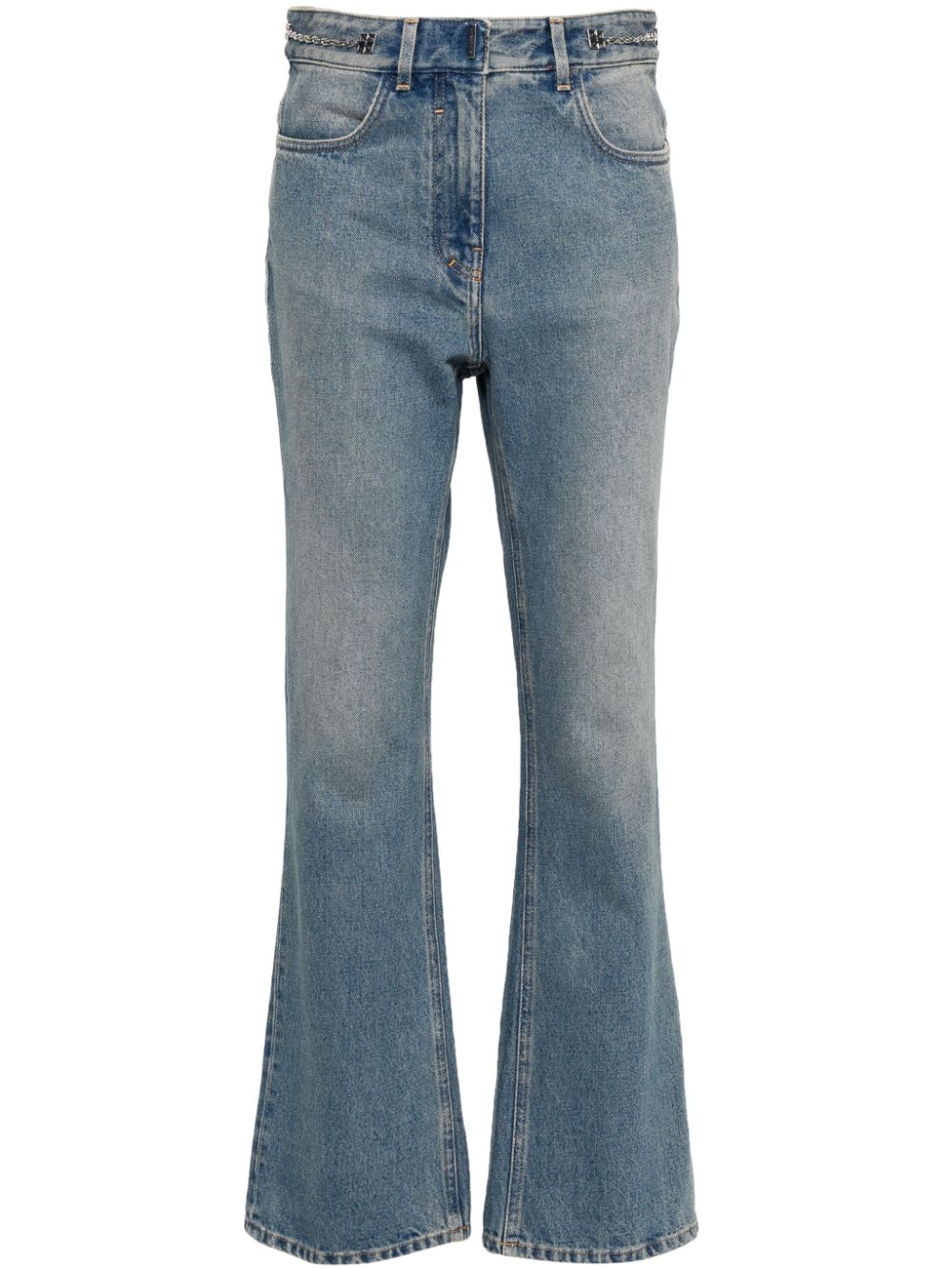 Givenchy Straight-Leg-Jeans mit 4G-Motiv - Blau von Givenchy