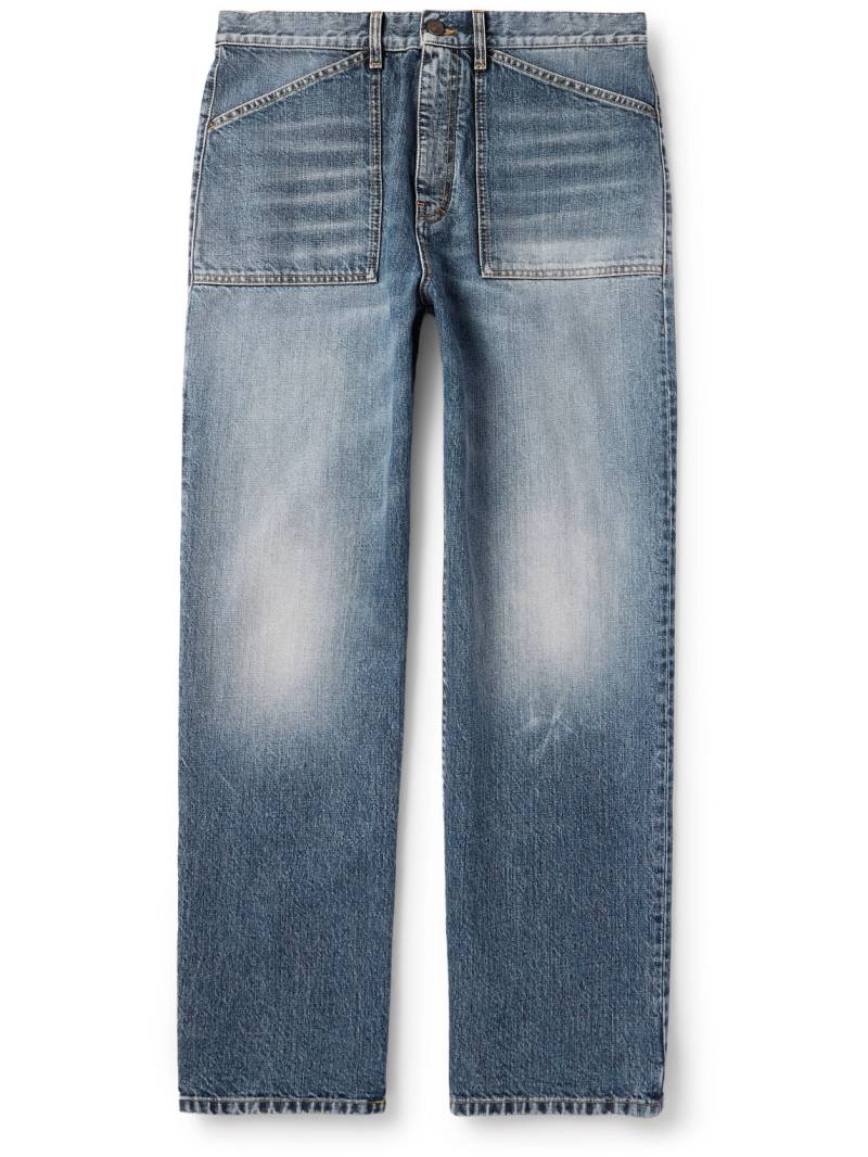 Givenchy - Straight-Leg Logo-Embroidered Jeans - Men - Blue - UK/US 32 von Givenchy