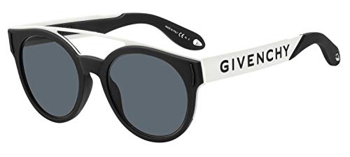 Givenchy Unisex-Erwachsene GV 7017/N/S IR 80S 50 Sonnenbrille, Schwarz (Blackwhite/Grey) von Givenchy