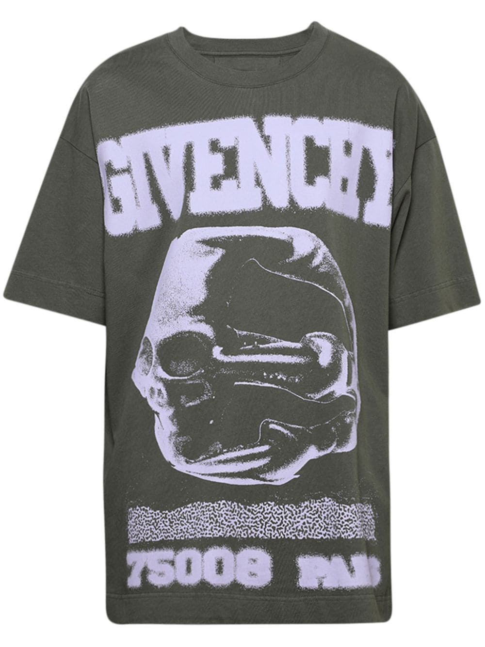 Givenchy T-Shirt mit grafischem Print - Grün von Givenchy