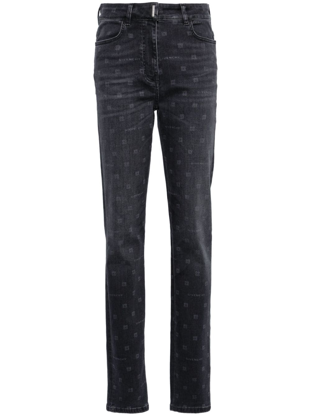 Givenchy high-rise skinny jeans - Schwarz von Givenchy