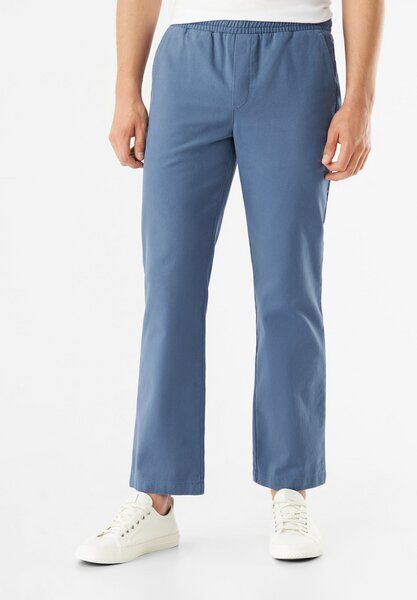 Givn Berlin Chinohose GBERIC aus Bio-Baumwolle mit elastischem Bund - Steel Blue von Givn Berlin
