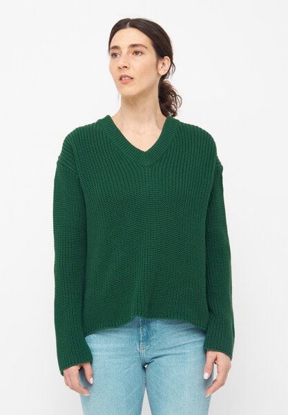 Givn Berlin Damen Strickpullover mit V-Ausschnitt aus Bio-Baumwolle - ELSA Givn Berlin Damen Strickpullover mit V-Ausschnitt aus Bio-Baumwolle - ELSA von Givn Berlin