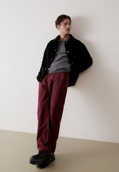 Givn Berlin Flanellhose GBERIC aus Bio-Baumwolle mit Gummibund von Givn Berlin