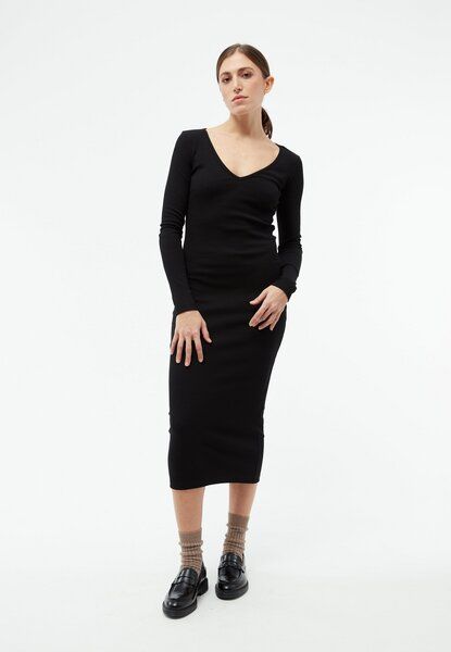 Givn Berlin Geripptes Kleid GBCORINNA slim Fit aus Bio-Baumwolle von Givn Berlin