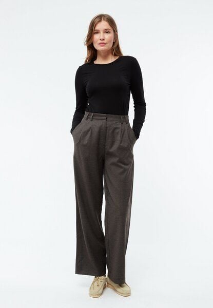 Givn Berlin Hose GBLIZ aus Wolle mit weitem Bein von Givn Berlin