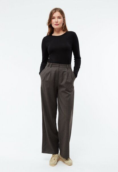 Givn Berlin Hose GBLIZ aus Wolle mit weitem Bein von Givn Berlin
