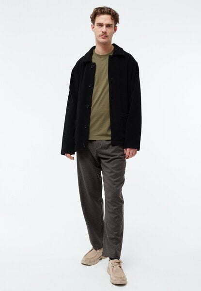 Givn Berlin Hose GBLORENZ aus Wolle mit Bundfalten von Givn Berlin