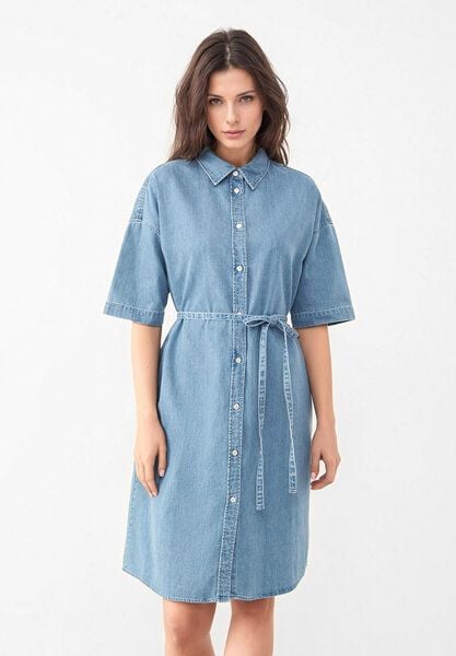 Givn Berlin Jeanskleid GBELOISE relaxed Fit aus Bio-Baumwolle von Givn Berlin