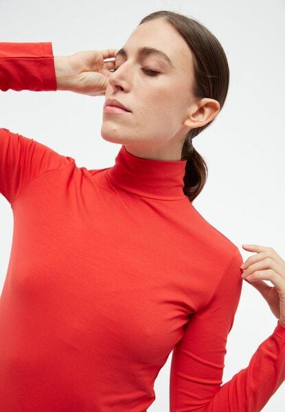 Givn Berlin Longsleeve GBVIDA aus Bio-Baumwolle mit Turtleneck von Givn Berlin