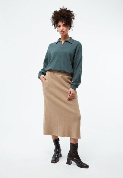 Givn Berlin Midi Rock GBVELMINA aus recycelter Baumwolle von Givn Berlin