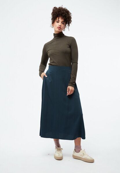 Givn Berlin Midirock GBVANA aus LENZING ECOVERO mit halb elastischem Bund von Givn Berlin