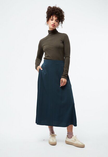 Givn Berlin Midirock GBVANA aus LENZING ECOVERO mit halb elastischem Bund von Givn Berlin