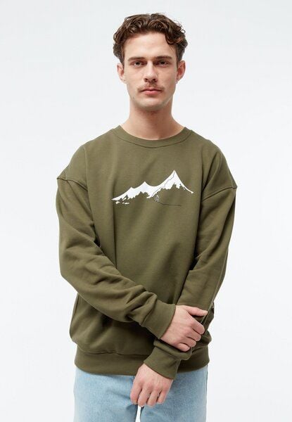 Givn Berlin Sweatshirt GBCEDRICO mit Aufdruck aus weicher Bio-Baumwolle von Givn Berlin