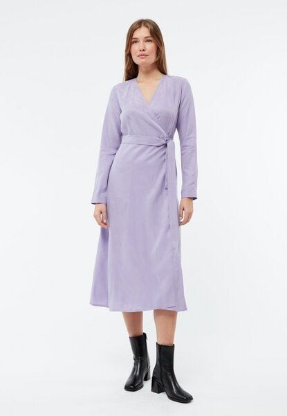 Givn Berlin Wickelkleid GBVIRGINIA aus TENCEL mit Peach-Effekt von Givn Berlin