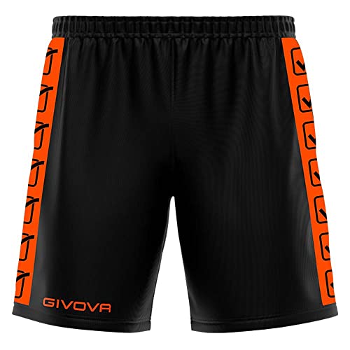 Givova Unisex Poly Band Cargos, Orange Fluo/Noir, von Givova