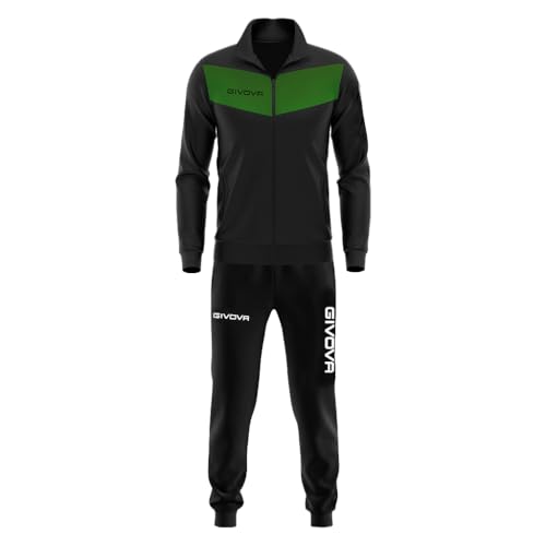 GIVOVA Visa Overall Triacetat schwarz/grün Größe 3XL von Givova