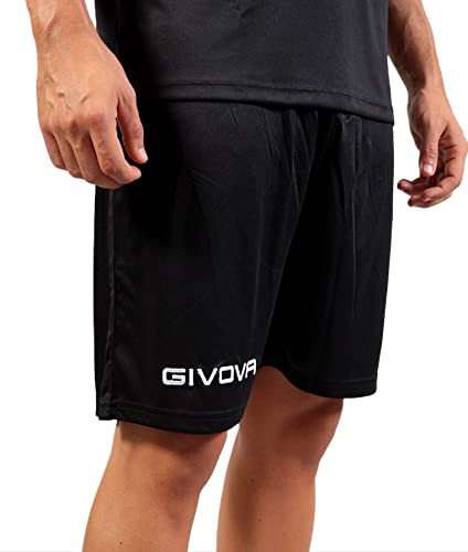 Givova Jungen ESS Sweat B Shorts, Medium Gray Heather, L von Givova