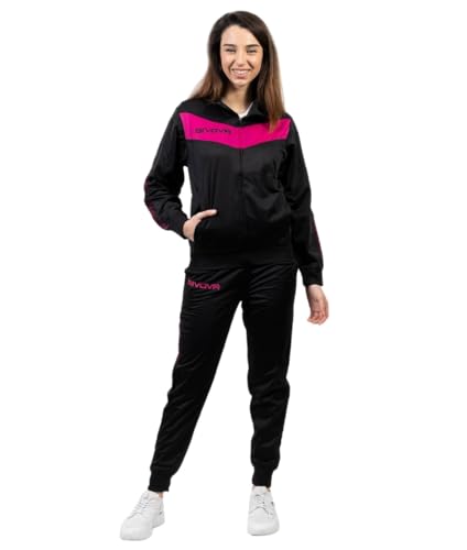 Givova Unisex Visa-Band Passen, Schwarz/Fuchsia, 3XL von Givova