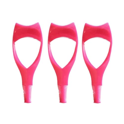 Giwnhvx Eyelashes Tools Mascara Shield Applikator für Obere und Untere Wimpern, Rosenrot von Giwnhvx