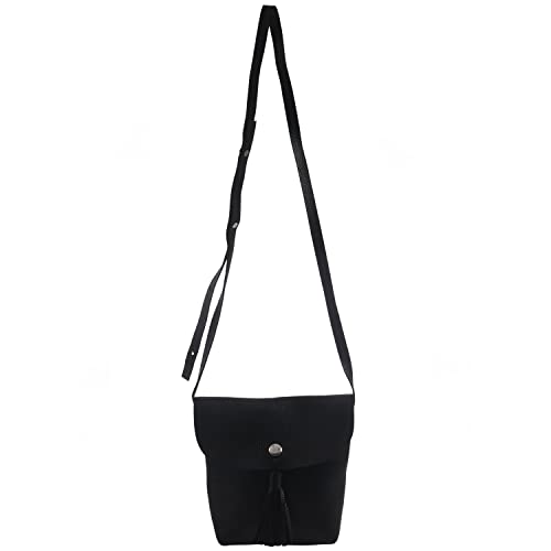 Giwnhvx Neue Sommer Tasche UmhäNgetasche Handy Mode UmhäNgetasche Quaste Tasche (Schwarz) von Giwnhvx